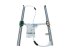 DT Spare Parts - Window regulator, left, electrical, without motor - 6.72101SP