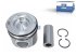 DT Spare Parts - Piston, complete with rings - 7.54674