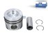 DT Spare Parts - Piston, complete with rings - 4.91273