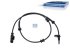 DT Spare Parts - ABS sensor, rear, left - 12.40015