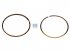 DT Spare Parts - Seal ring kit, exhaust manifold, d: 57 mm, D: 62 mm, S: 2.5 mm - 1.10202