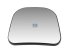 DT Spare Parts - Mirror glass, wide view mirror, heated, R: 300 mm - 1.22980