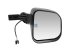 DT Spare Parts - Wide view mirror, right, heated, R: 300 mm - 1.22990