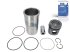 DT Spare Parts - Piston with liner, D: 131 mm - 2.90100