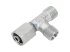 DT Spare Parts - T-connector, D: 6 mm, M12 x 1,5 - 4.40260 - 2 Pack