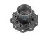 DT Spare Parts - Wheel hub, with bearing, d1: 140 mm, d2: 140 mm, D: 382 mm, 10 bores, b: 22 mm, H: 259 mm - 4.64820