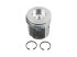 DT Spare Parts - Piston, complete with rings, D: 127 mm, L: 136 mm - 1.33160