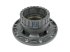 DT Spare Parts - Wheel hub, without bearings, d1: 148 mm, d2: 148 mm, D: 383.4 mm, 10 bores, b: 25 mm, P: 335 mm, H: 226 mm - 2.65270