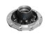 DT Spare Parts - Wheel hub, without bearings, d1: 120 mm, d2: 150 mm, D: 380 mm, 10 bores, b: 22 mm, P: 335 mm, M125 x 2, H: 205 mm - 10.10410