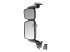 DT Spare Parts - Main mirror, complete, left, heated, electrical, r: 300 mm, R: 1200 mm - 7.73100