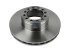 DT Spare Parts - Brake disc, D: 436 mm, 12 bores, b: 19.1 mm, P: 168 mm, d: 135 mm, H: 131 mm, S: 45 mm, s: 39 mm - 7.36030