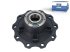 DT Spare Parts - Wheel hub, with bearing, d1: 120 mm, d2: 147 mm, D: 378 mm, 10 bores, b: 22.7 mm, H: 178 mm - 10.20430