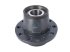DT Spare Parts - Wheel hub, with bearing, d1: 120 mm, d2: 150 mm, D: 270 mm, 10 bores, b: 22 mm, P: 225 mm, M136 x 2,5, H: 206 mm - 10.10430