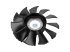 DT Spare Parts - Fan, d: 86 mm, D: 385 mm, 8 bores, P: 100 mm - 7.60710