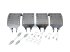 DT Spare Parts - Brake shoe kit, with linings - 10.13940