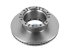DT Spare Parts - Brake disc, with ABS ring, D: 434 mm, 12 bores, P: 240 mm, M16 x 2, d: 210 mm, H: 138.5 mm, S: 45 mm, s: 37 mm - 6.61040