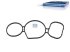 DT Spare Parts - Gasket, water pump - 1.24436