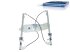 DT Spare Parts - Window regulator, left, electrical, without motor - 6.72116SP