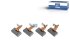 DT Spare Parts - Carbon brush set, starter - 1.21323