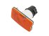 DT Spare Parts - Side marking lamp, orange, with bulb, 24 V, 5 W - 1.21474