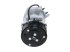DT Spare Parts - Compressor, air conditioning, oil filled, 24 V, 8 PK, DP: 119 mm - 1.22742