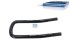 DT Spare Parts - U-bolt, r: 15 mm, R: 140 mm, M22 x 2,5, LTh: 55 mm, L1: 297 mm, L2: 180 mm, w: 105 mm, 10.9 - 1.25416 - 2 Pack