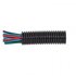 Durite - Convoluted Tubing Heavy Duty Unsplit Black Nylon 13 NW 50M - 0-330-13