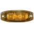 Durite - Ultra Slim Rear LED Direction Indicator Light, Amber Lens - 12/24V - 0-097-11