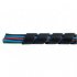 Durite - Cable Spiral Binding 15.0mm Black Polyethylene 25m Coil - 0-332-58