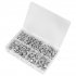 Sealey Serrated Flange Nut Assortment M5-M12 390pc