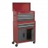 Sealey American PRO Topchest & Rollcab Combination 6 Drawer - Red