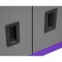 Sealey Topchest & Rollcab Combination 6 Drawer with Ball-Bearing Slides - Purple/Grey