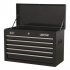 Sealey Topchest 5 Drawer with Ball-Bearing Slides - Black