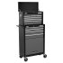 Sealey American PRO Topchest & Rollcab Combination 13 Drawer - Black/Grey