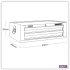 Sealey Superline PRO Mid-Box Tool Chest 2 Drawer - Blue
