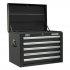 Sealey Superline PRO Topchest 5 Drawer - Black