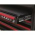 Sealey Topchest 4 Drawer Retro Style - Black with Red Anodised Drawer Pulls