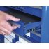 Sealey Premier Retro Style Topchest 4 Drawer - Blue with White Stripes