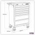 Sealey Superline PRO Rollcab 7 Drawer - Red