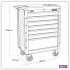 Sealey Superline PRO Rollcab 7 Drawer - Red