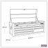 Sealey American PRO Topchest 9 Drawer - Black