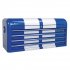 Sealey Premier Retro Style Wide Topchest 4 Drawer - Blue with White Stripes