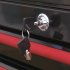 Sealey Premier Retro Style Wide Rollcab 6 Drawer - Black with Red Anodised Drawer Pulls
