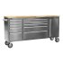 Sealey Premier Mobile Stainless Steel Tool Cabinet & Cupboard 10 Drawer