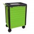 Sealey Superline PRO Push-To-Open Rollcab 7 Drawer - Green