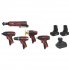 Sealey SV12 Series 6 x 12V Cordless Power Tool Kit - 3 Batteries
