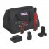 Sealey 2 x SV12 Series Cordless Power Tool Kit 12V - 2 Batteries