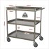 Sealey Premier Stainless Steel Workshop Trolley 3-Level