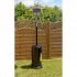 Sealey Dellonda Outdoor Garden Gas Patio Heater 13kW Commercial & Domestic Use, Black