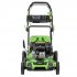 Sealey Dellonda Self-Propelled Petrol Lawnmower Grass Cutter with Height Adjustment & Grass Bag 171cc 20